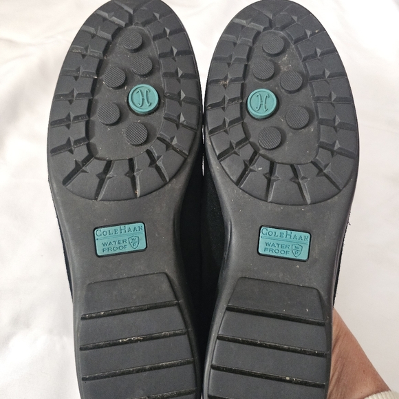 Cole Haan Black Slip On Mule Lined Shoes 8B - Picture 6 of 6